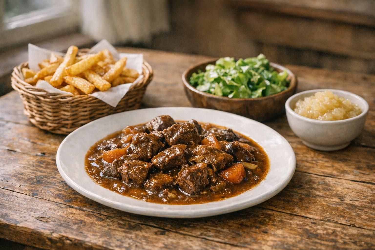découvrez les meilleures idées d'accompagnements pour sublimer votre carbonnade flamande et profiter pleinement de ce plat traditionnel savoureux.