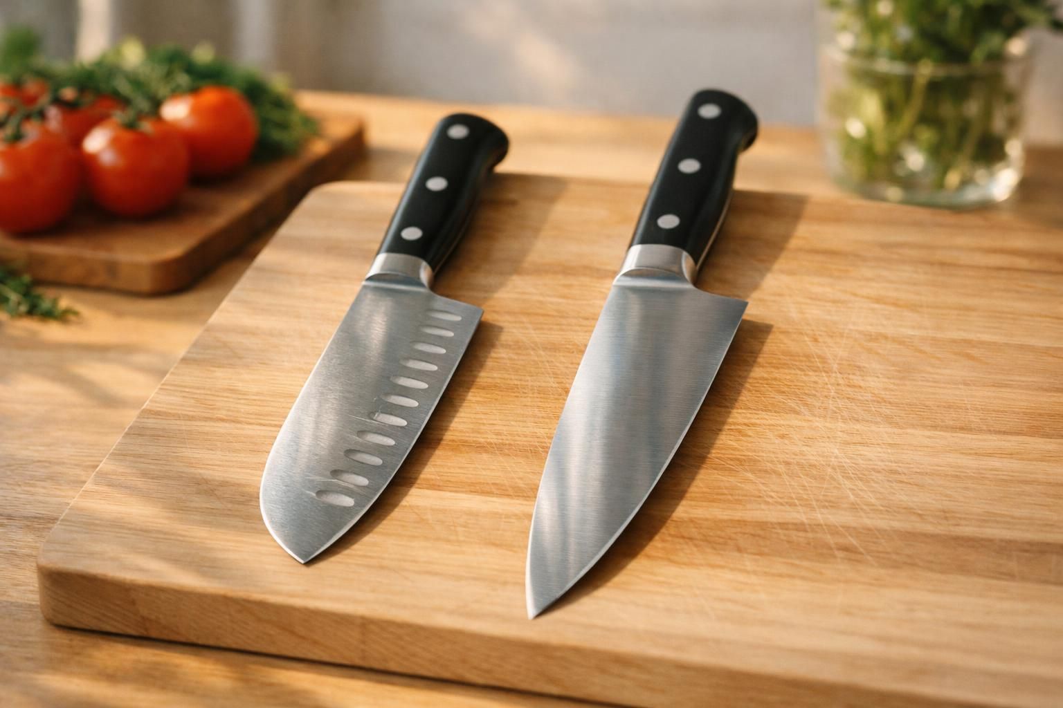 découvrez les différences entre le couteau santoku et le couteau de chef pour choisir l'outil idéal en cuisine selon vos besoins et vos habitudes.