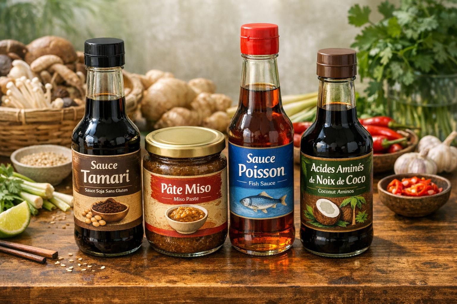 découvrez les meilleures alternatives à la sauce soja pour varier les saveurs dans vos recettes, que ce soit à cause d'une allergie, d'un régime spécifique ou simplement pour changer.