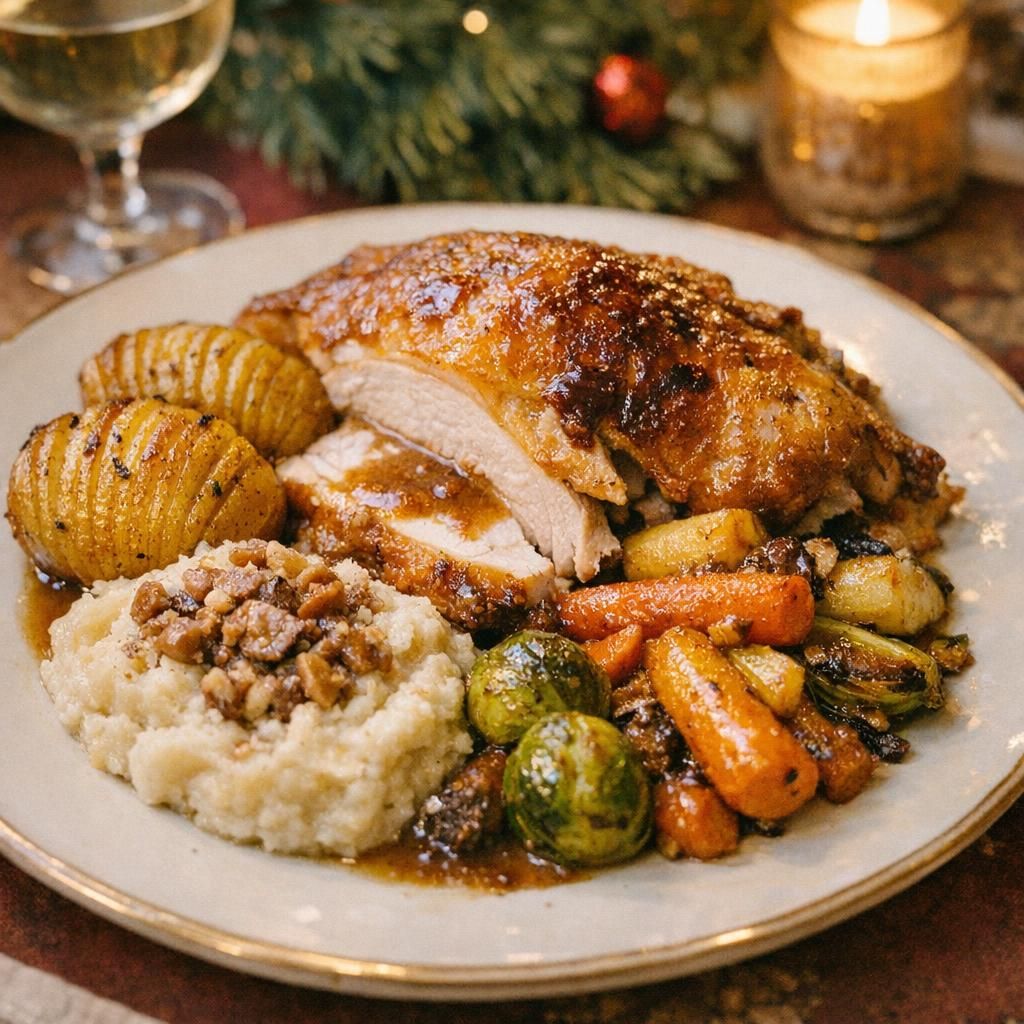 découvrez nos idées d'accompagnements délicieux pour sublimer votre chapon lors du repas de noël, entre légumes rôtis, sauces savoureuses et garnitures festives.