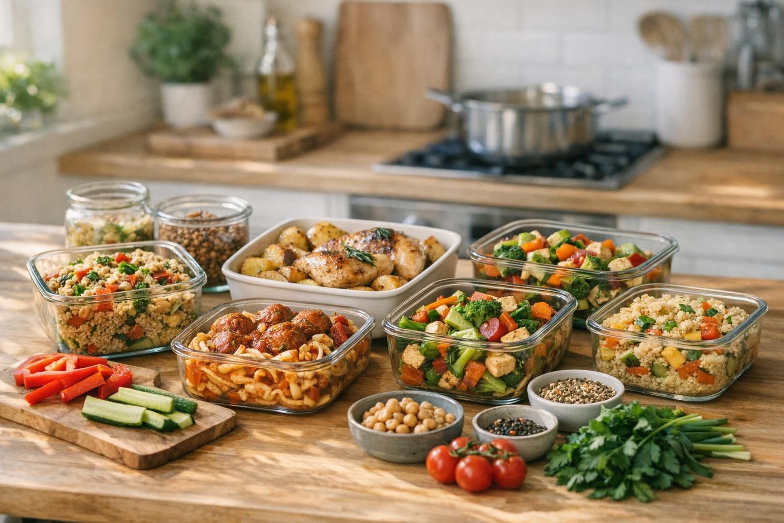 découvrez comment construire facilement votre menu de batch cooking pour gagner du temps en cuisine et manger équilibré toute la semaine.