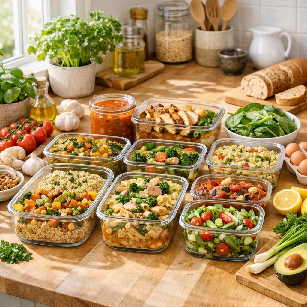 découvrez comment construire un menu de batch cooking efficace pour gagner du temps en cuisine, optimiser vos repas et manger équilibré toute la semaine.
