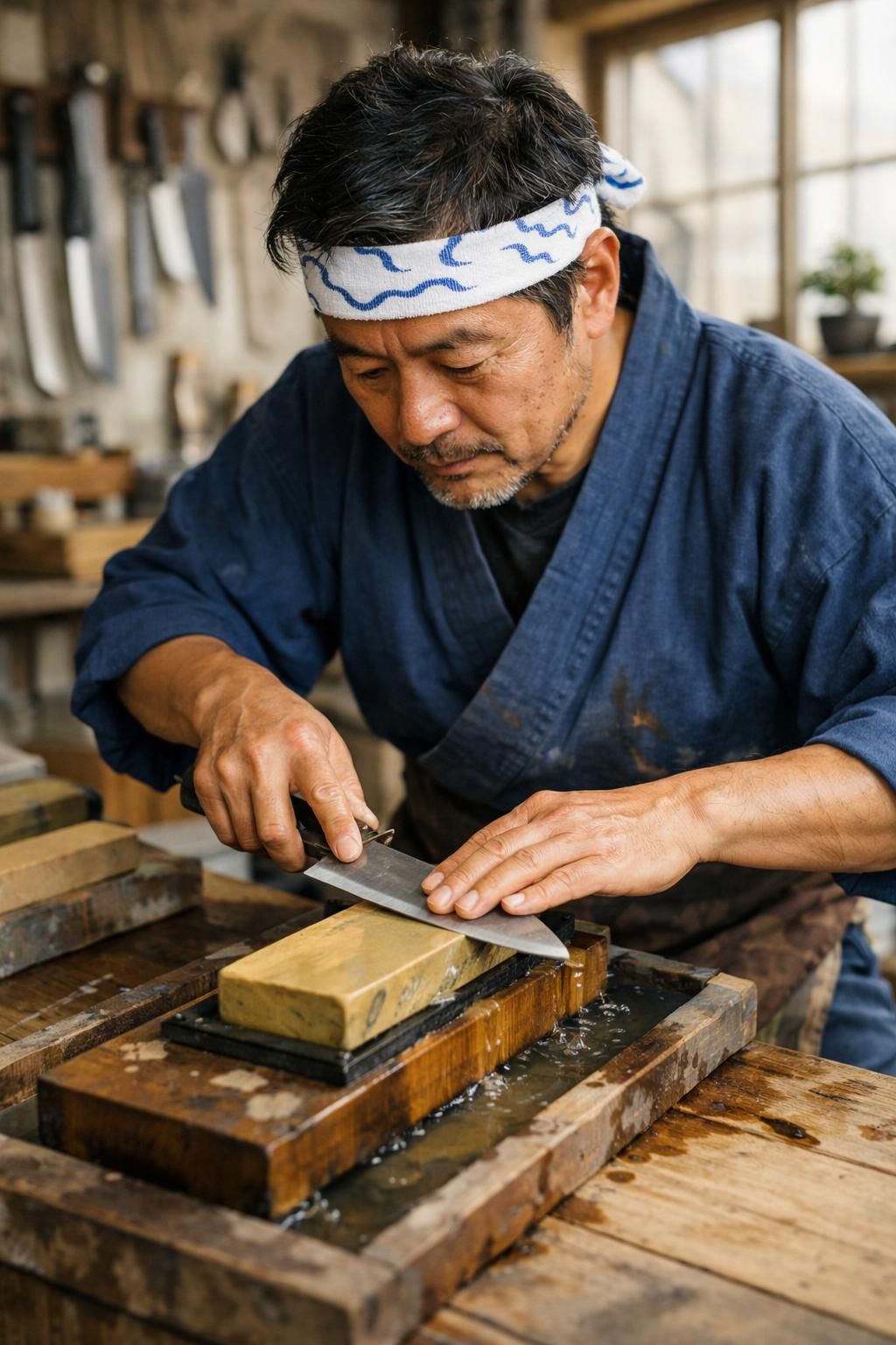 découvrez ce qu'est une pierre à aiguiser japonaise, ses caractéristiques uniques et comment elle permet d'affûter parfaitement vos couteaux.