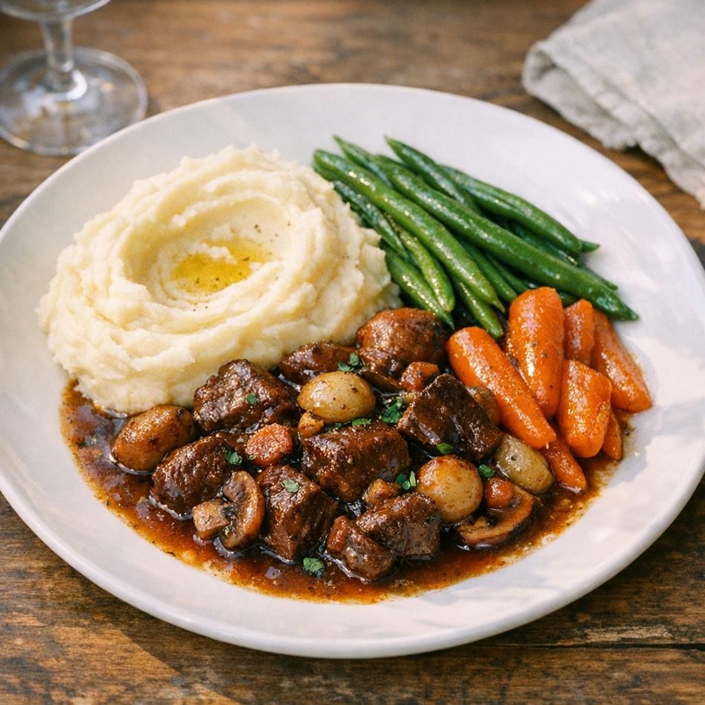 découvrez les meilleurs accompagnements pour sublimer votre boeuf bourguignon, des classiques pommes de terre aux légumes de saison, pour un repas savoureux et équilibré.