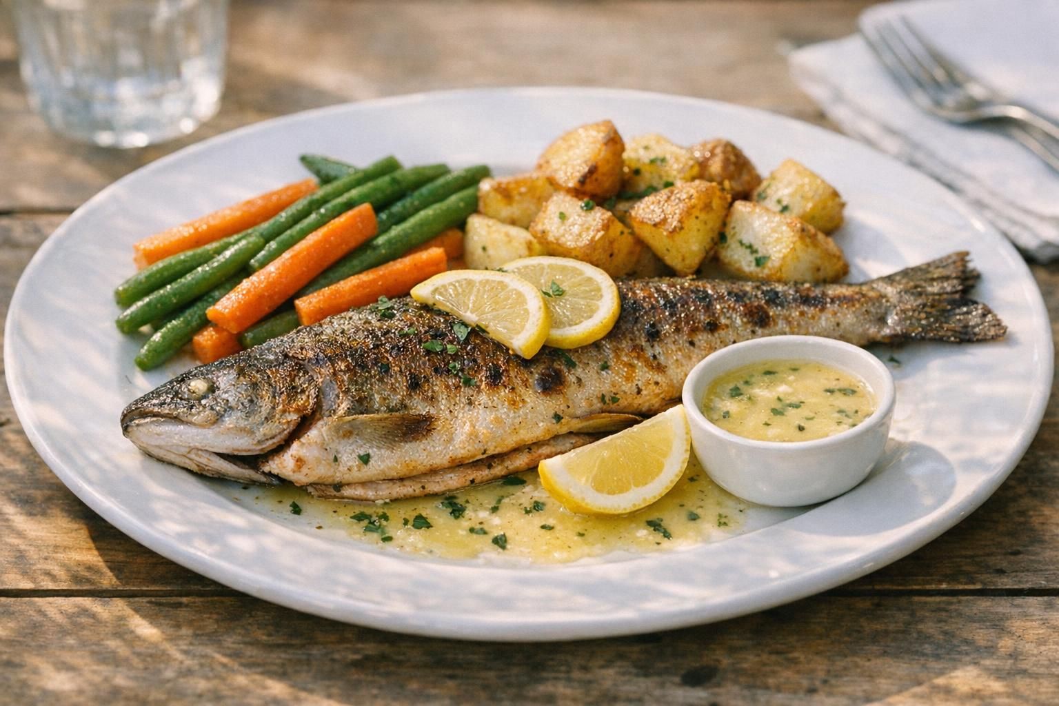 découvrez nos suggestions d'accompagnements parfaits pour sublimer une truite, des garnitures simples aux saveurs raffinées.