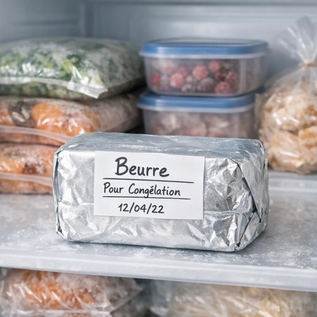 découvrez si vous pouvez congeler du beurre, comment le faire correctement et combien de temps il se conserve au congélateur pour préserver sa qualité.