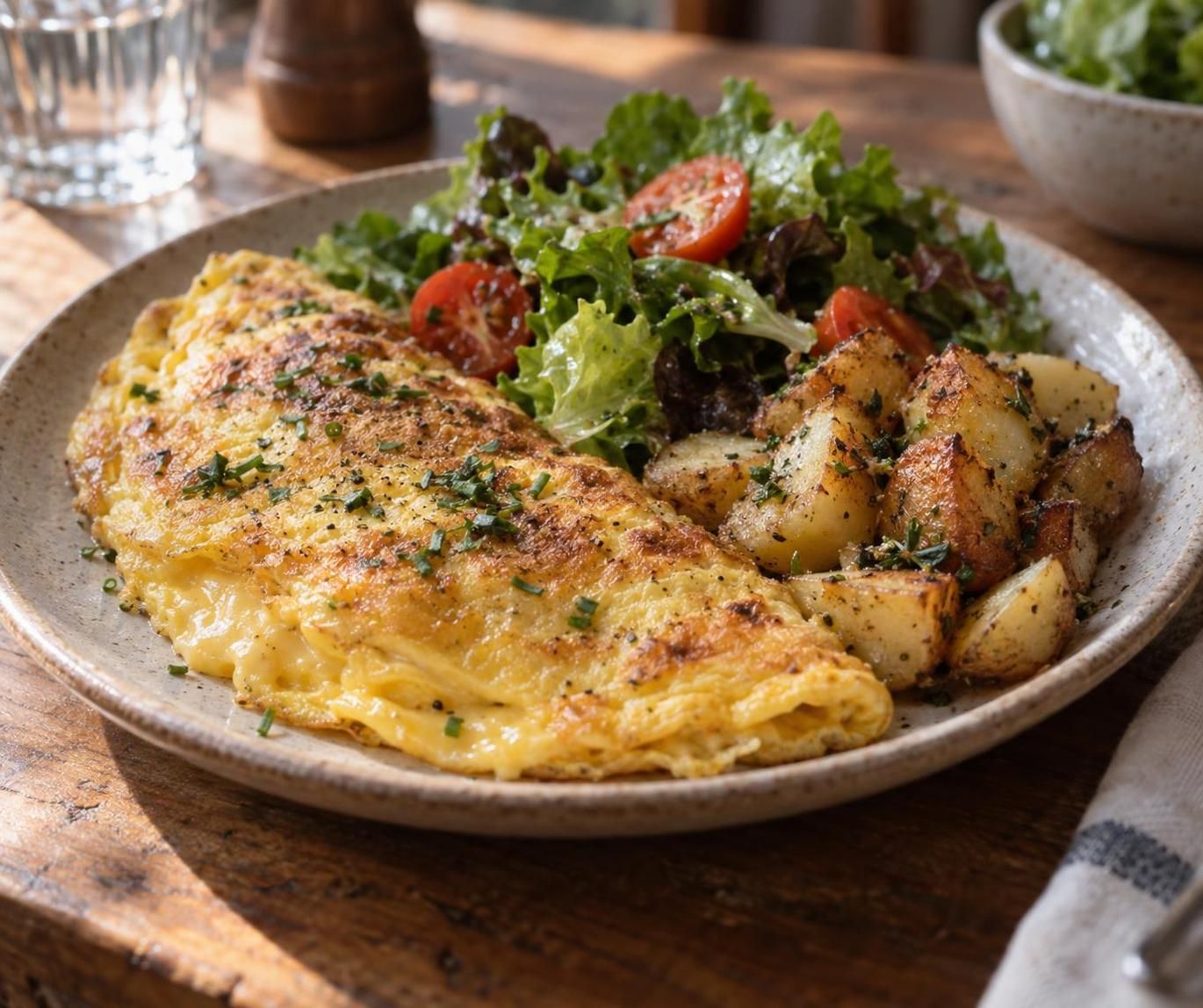découvrez avec quoi accompagner une omelette : salade fraîche, pommes de terre, légumes de saison ou pain croustillant pour un repas savoureux et équilibré.